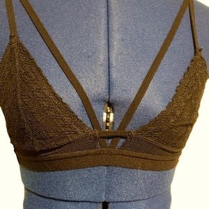 Strapless Lace Bralette, Small